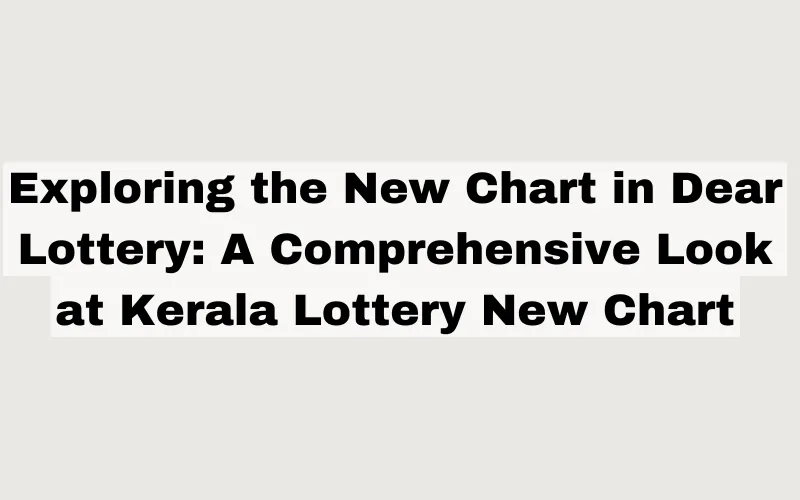 kerala lottery new chart