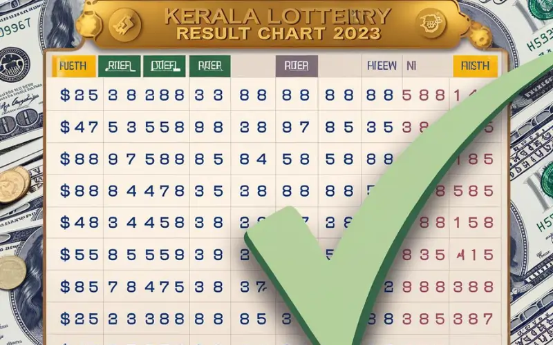 kerala lottery result chart 2023